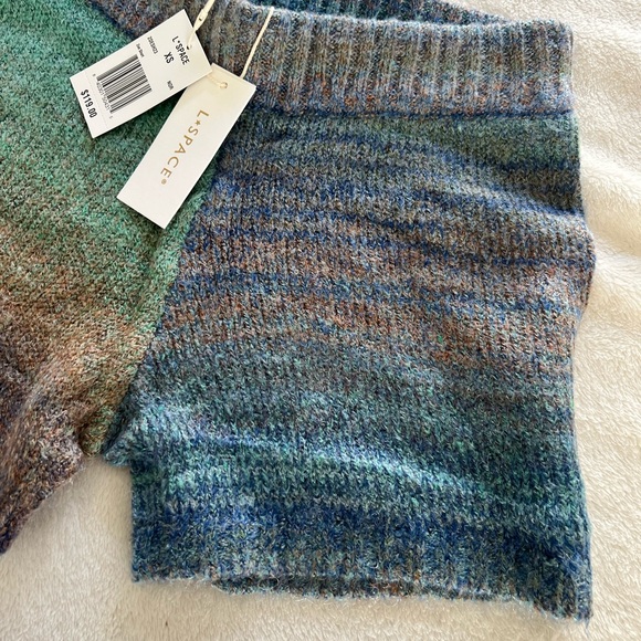 L*SPACE ZOE SHORT - BLUE OMBRE NWT XS - Picture 8 of 9